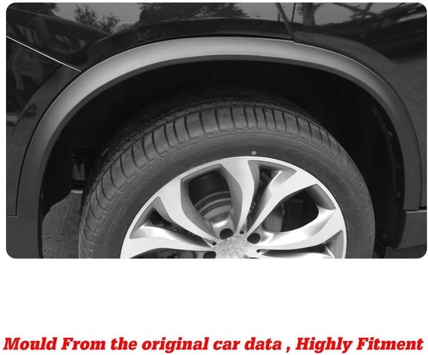 Fender Flares Molding Trims Wide Wheel Arch for BMW X5 F15 2014-2018 Wheel Trim Spoiler Flares Fender Cover Arch
