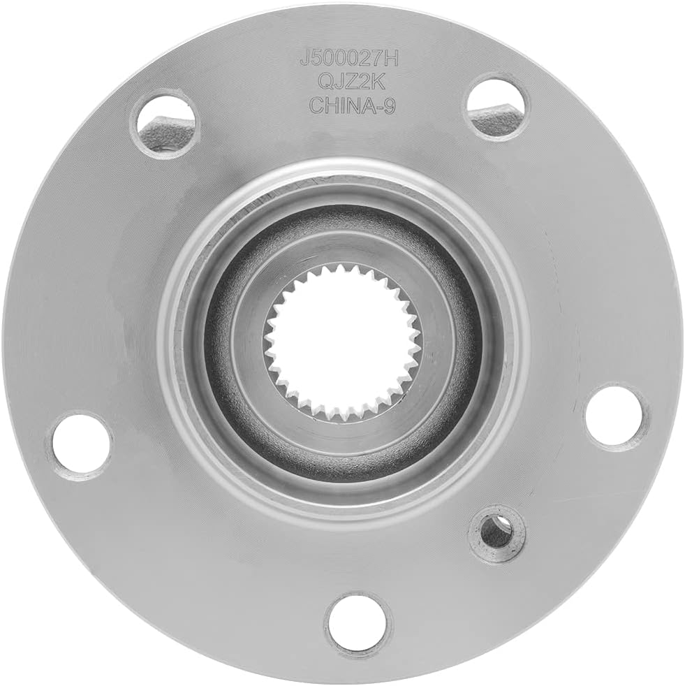 [1-Pack] 500027H - Rear Driver or Passenger Side Pre-Pressed Premium Wheel Hub Bearing Assembly Compatible with 2011-2017 BMW X3, 2015-2018 BMW X4