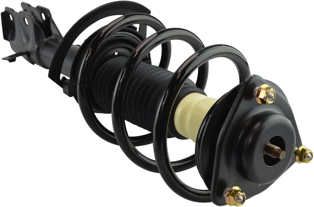TRQ Front Suspension Kit Complete Strut & Coil Spring Assembly Sway Bar Stabilizer Link Compatible with 2011-2017 Jeep Compass