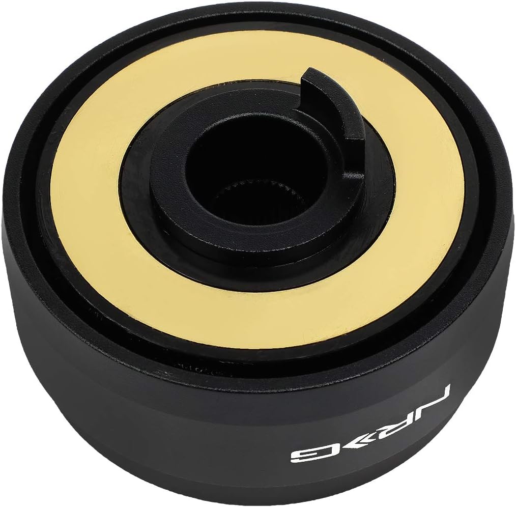 NRG Innovations Steering Wheel Quick Release Short Hub for VW MK2 | Compatible with 1989-1992 Volkswagen Golf/Jetta MK2, Premium Racing Style Adapter