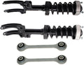 TRQ Front Suspension Kit Complete Strut & Coil Spring Assembly Sway Bar Stabilizer Link Compatible with 2011-2018 Porsche Cayenne