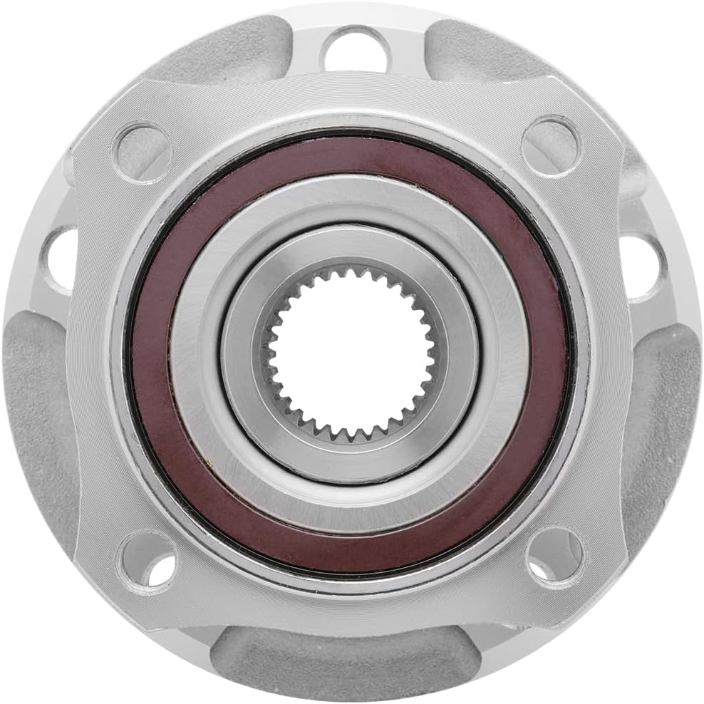 [2-Pack] 500027H - REAR Driver and Passenger Side Pre-Pressed Premium Wheel Hub Bearing Assembly Compatible With 2011-2017 BMW X3, 2015-2018 BMW X4