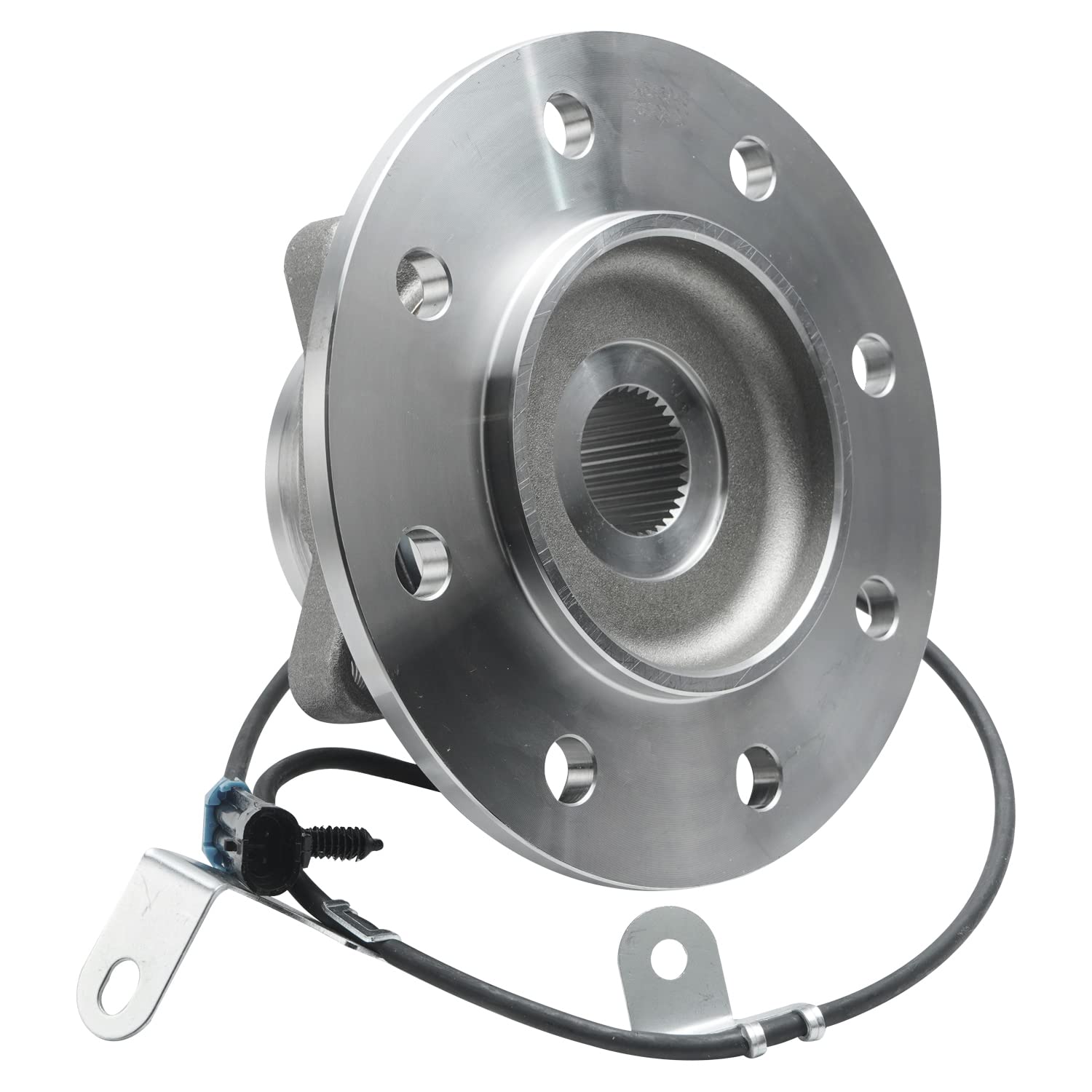Detroit Axle - 4WD Front Wheel Bearing Hubs for 96-20 Chevy GMC K1500 K2500 Suburban K3500, Replacement 1996 1997 1998 1999 2000 K2500 K3500 [Old Body Style], Wheel Bearing and Hubs Assembly Set