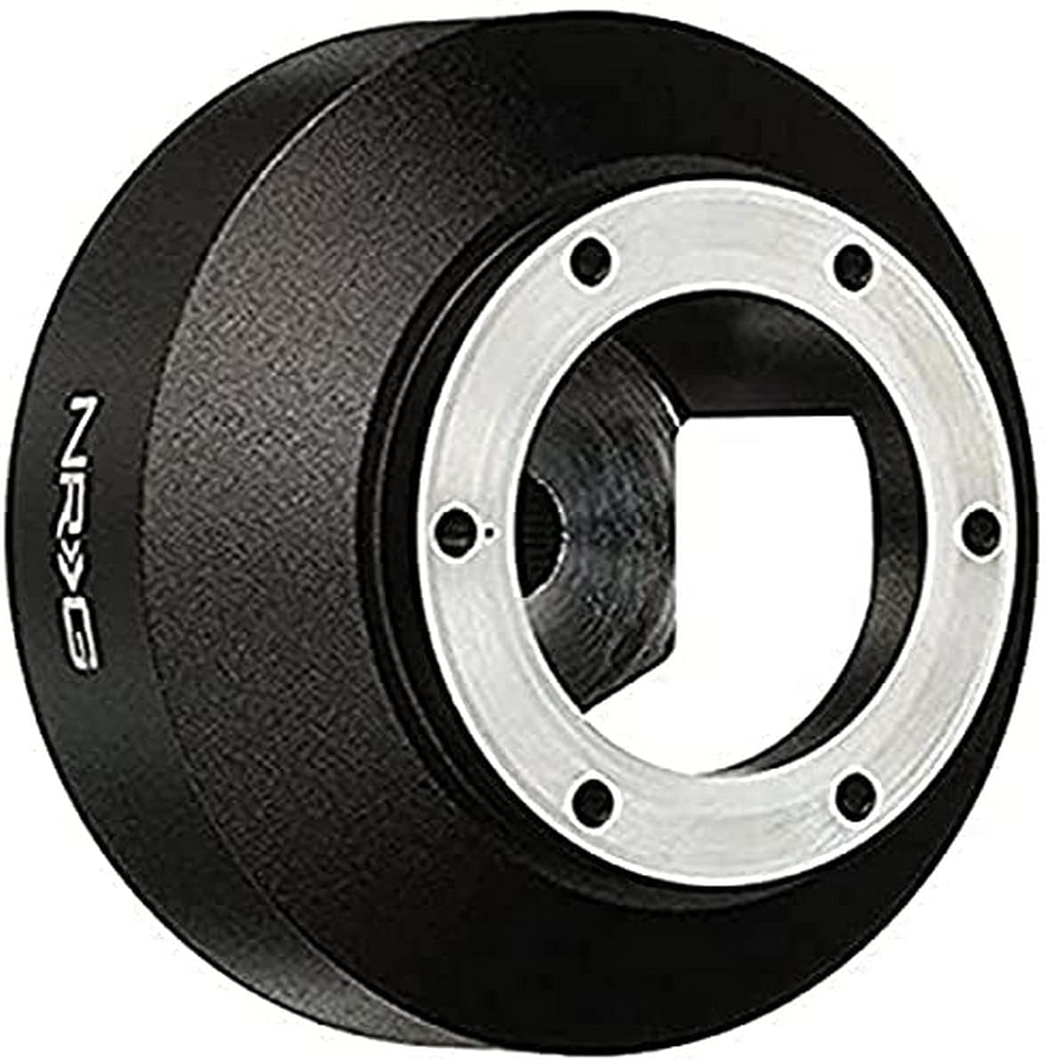 NRG Innovations NRG-SRK-141H Racing Style Steering Wheel Quick Release Short Hub Adapter, 6 X 70mm Bolt Pattern, Black Body