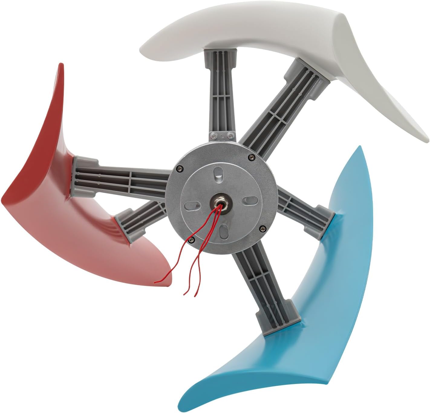 Wind Turbine Generator, 400W DC 12V Wind Generator Kit with 3 Blade Windmill Generator Suit Charge Controller Spiral Vertical Wind Turbine for Marine, RV, Home, Hybrid Solar Wind System