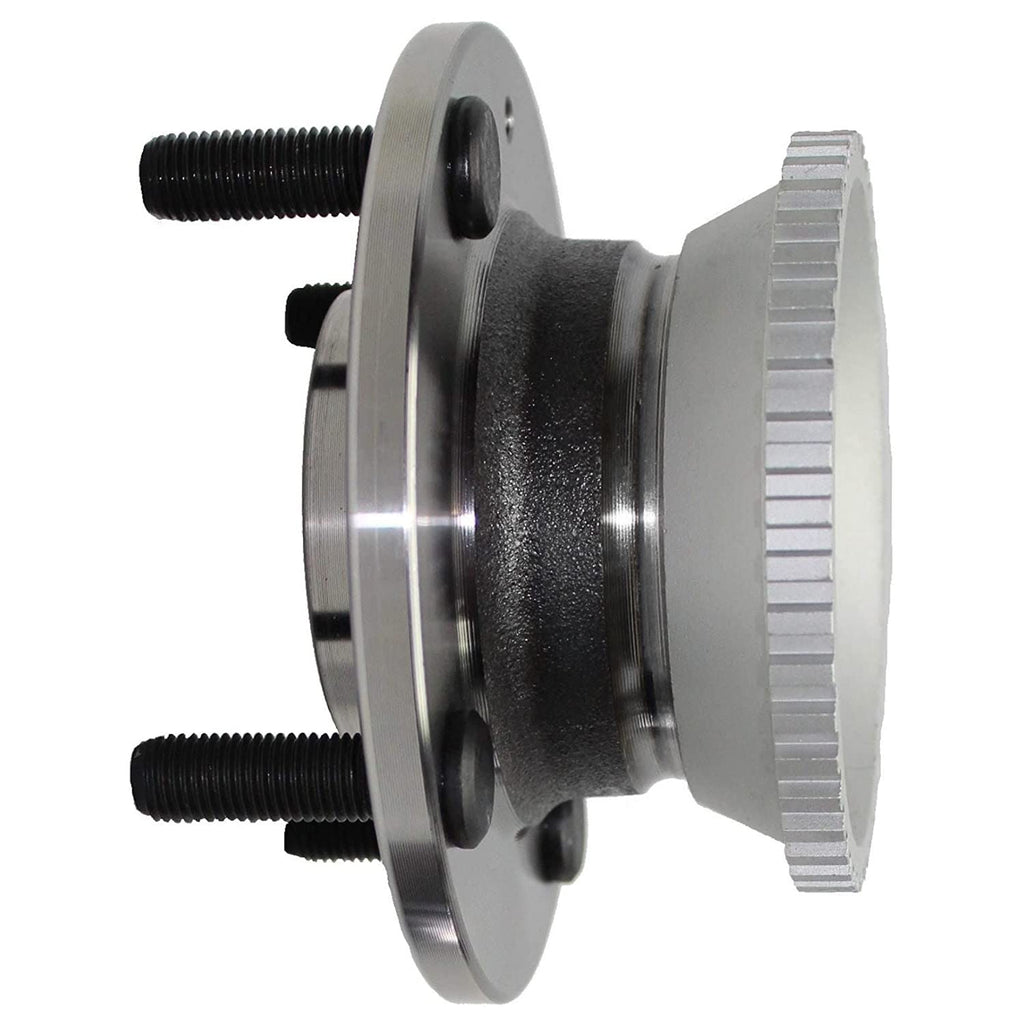 Detroit Axle - Rear Wheel Hub and Bearings Assembly Replacement for 1992-1998 Hyundai Sonata 4 Lug w/ABS - 2pc Set