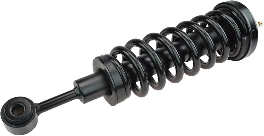 TRQ Front Suspension Kit Shock & Spring Strut Assembly Sway Bar Stabilizer Link Compatible with 2005-2008 Ford F-150 2006-2008 Lincoln Mark LT