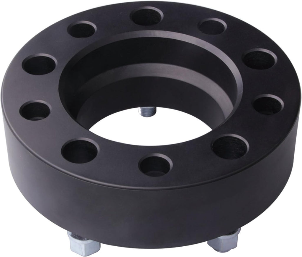 4pc Forged 5x150 Hubcentric Wheel Spacers 2 Inch with 14x1.5 Stud 110mm Hub | Compatible with Toyota 5 Lug for 2007-2021 Tundra, 1998-2021 Land Cruiser, 2008-2022 Sequoia, 2008-2021 LX 570