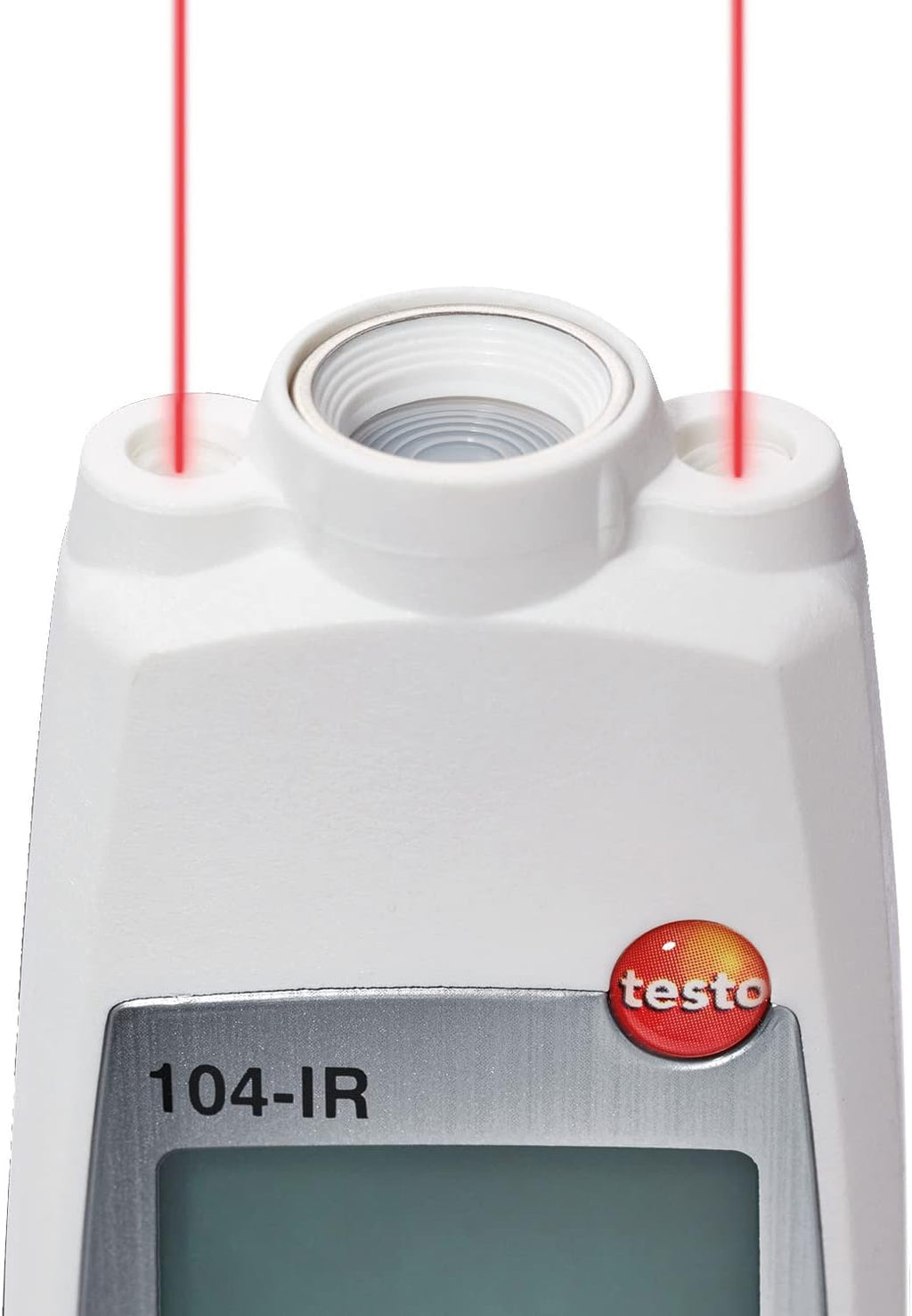 Testo 104-IR Infrared Thermometer Gun – Dual Temperature Gun for Surface and core temperatures – Waterproof Infrared Thermometer for up to 482 Degrees – HACCP Compliant