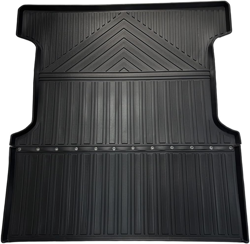 TM-1058 Car Trunk Mats Set Compatible with 2007-2017 Jeep Wrangler�JK 4 Door | 1 pcs Cargo Liner Black Car Mats | Custom Fit Non-Slip Rubber Trunk Cover Mat