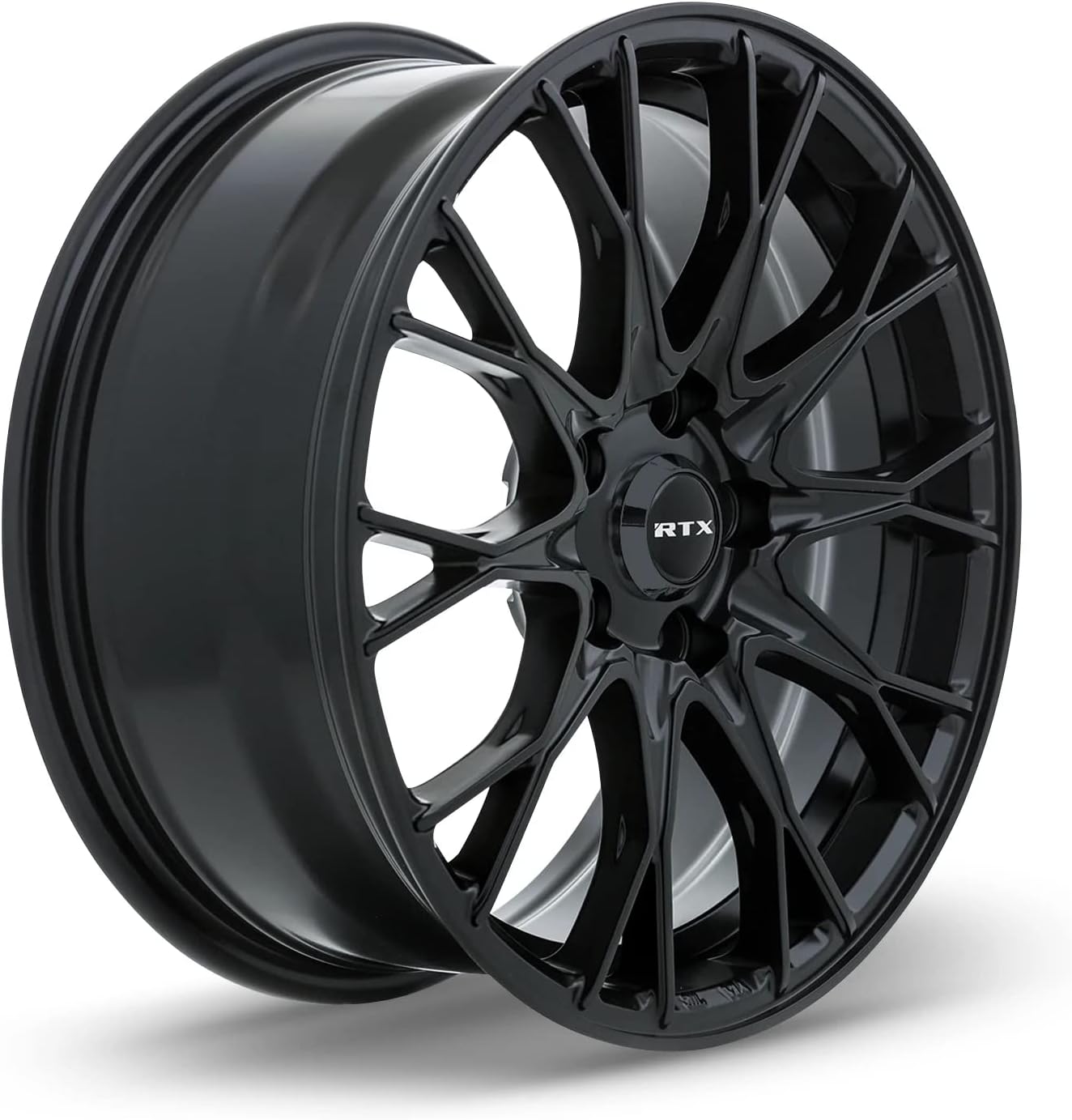 RTX CONCORDE Custom Wheel - 17x7.5, 40 Offset, 5x112 Bolt Pattern, 66.6mm Hub - Satin Black Rim