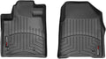 WeatherTech Custom Fit FloorLiners for Honda Pilot - 1st Row (441741), Black