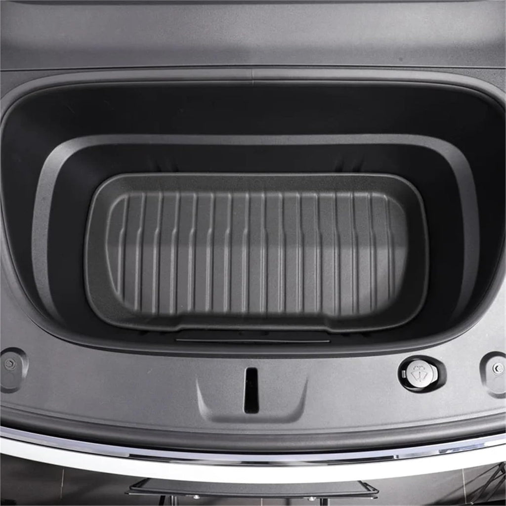 Compatible with Tesla Model Y Launch 2025 Juniper 2025 TPE Floor Mats Cargo Liner Trunk Floor Liner Backrest(Red)