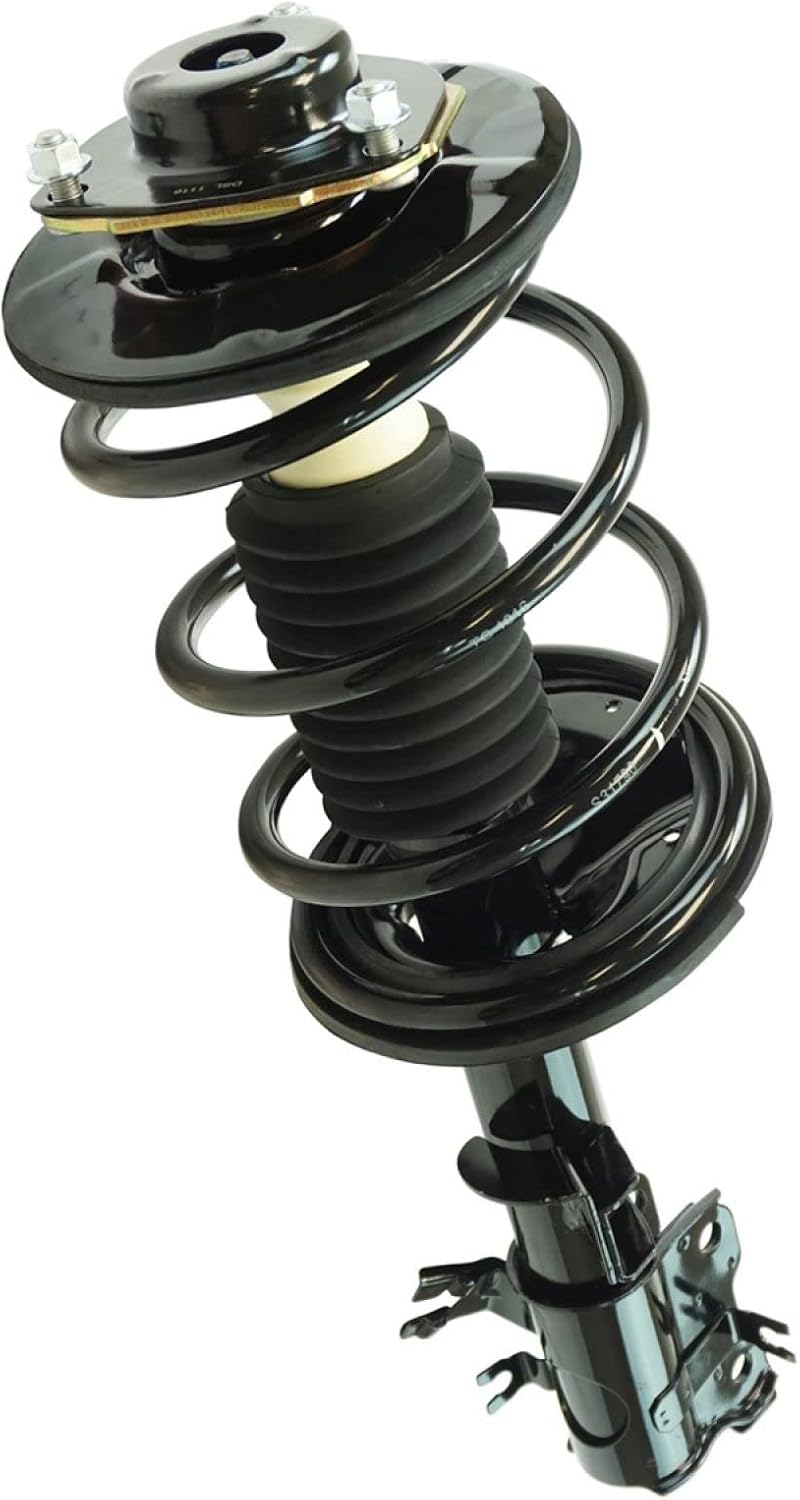 TRQ Front Suspension Kit Complete Strut & Coil Spring Assembly Sway Bar Stabilizer Link Compatible with 2003-2008 INFINITI FX35 FX45