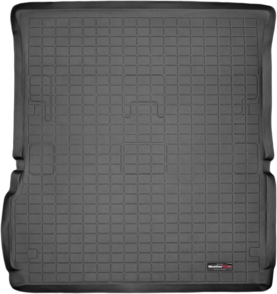 WeatherTech Cargo Trunk Liner for Toyota Sequoia, Behind 2nd Row (40187), Black