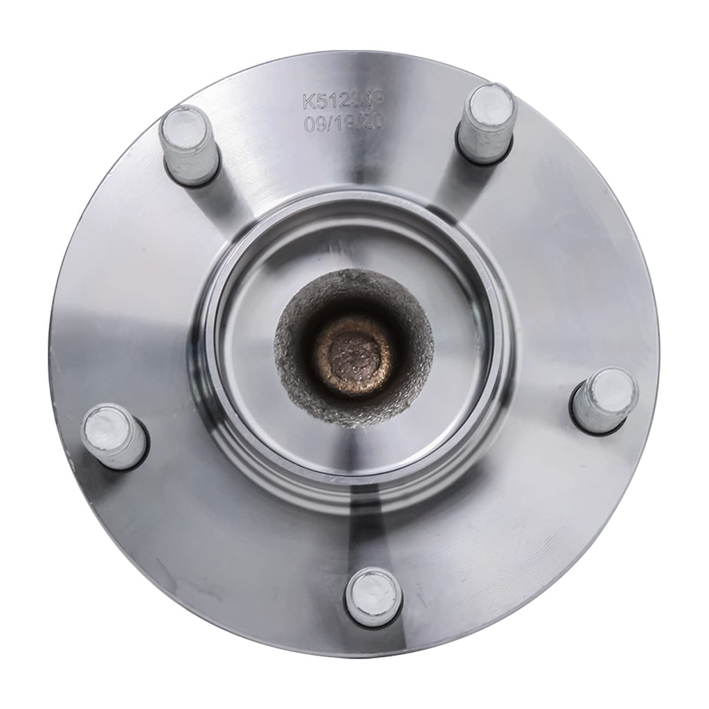 Detroit Axle - Pair Rear Wheel Bearing and Hubs Assembly with 5-Lug for Mazda CX-7 2007-2012, FWD Only, 512349