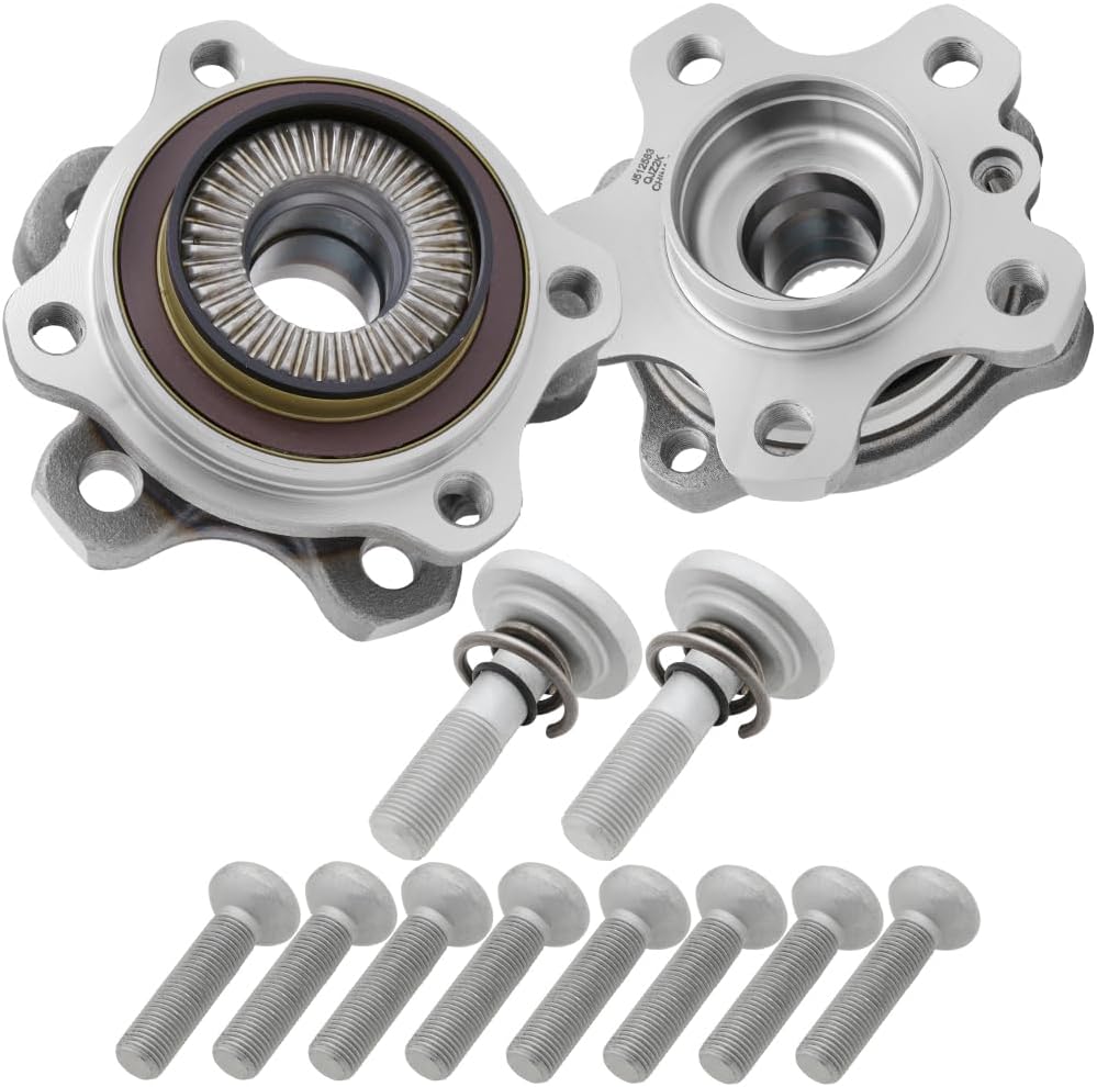 [2-Pack] 512583 - Driver or Passenger Side Wheel Hub Bearing Assembly Compatible with [BMW] 3 Series, 5 Series, 7 Series, 8 Series, X3, X4, Z4, Alpina B7, M Series