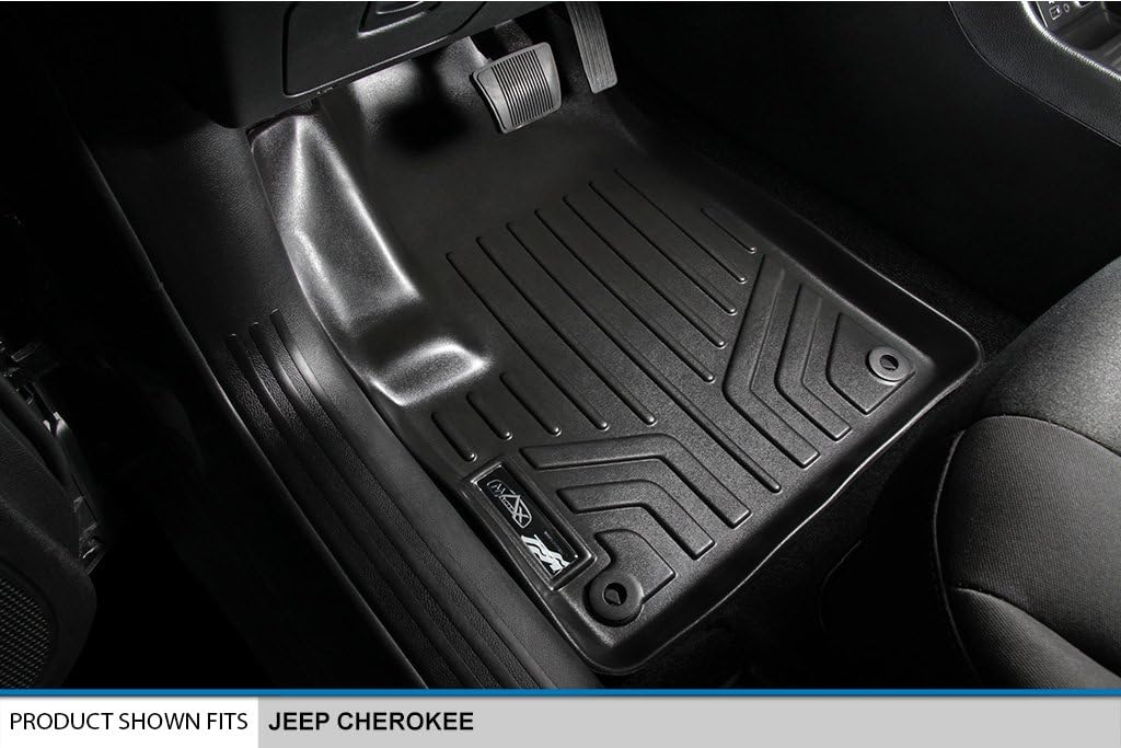 MAXLINER Floor Mats 1st Row Liner Set for 2014-2023 Jeep Cherokee