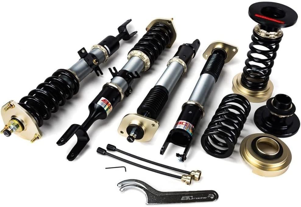 BC Racing BR Series Coilovers compatible with 12-13 BMW 3 Series F30 Chassis RWD (3 bolt top mounts)