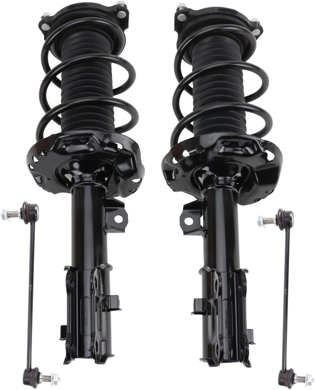 TRQ Front Suspension Kit 4 Piece | for 2017-2020 Hyundai Elantra 2020-2022 Kia Forte US Built Models