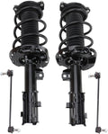 TRQ Front Suspension Kit 4 Piece | for 2017-2020 Hyundai Elantra 2020-2022 Kia Forte US Built Models