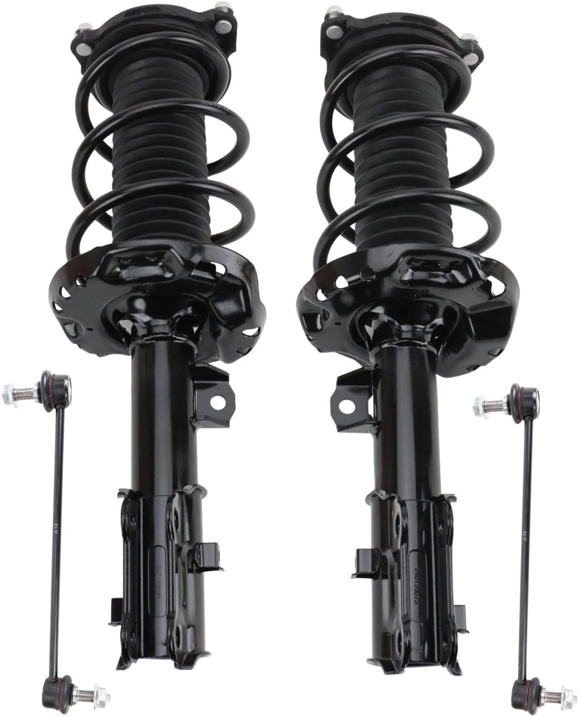 TRQ Front Suspension Kit 4 Piece | for 2017-2020 Hyundai Elantra 2020-2022 Kia Forte US Built Models