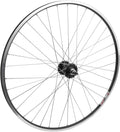 WheelMaster Weinmann LP18 Rear Wheel - 700c, 36H, Fixie/Freewheel, Black/Black/Silver | bike-wheels