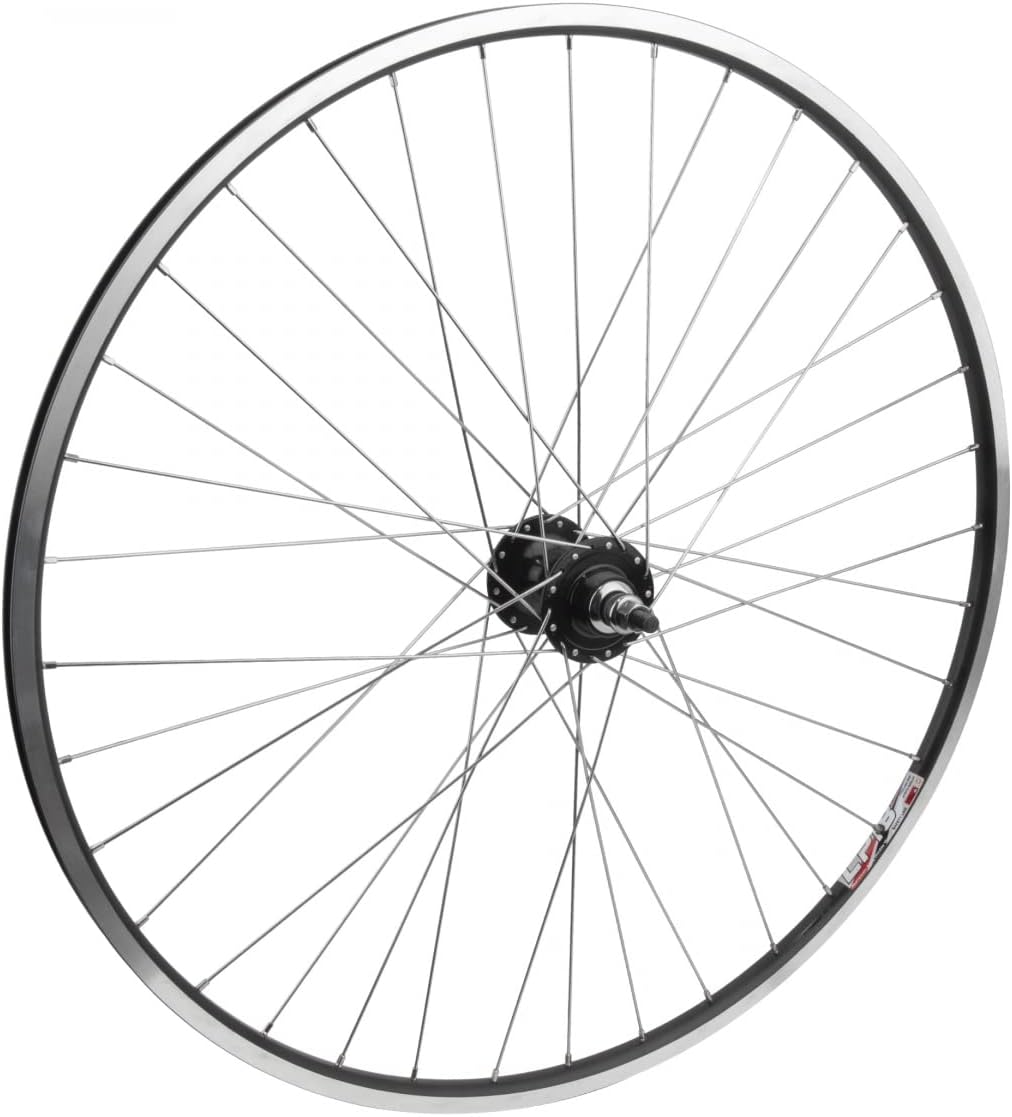 WheelMaster Weinmann LP18 Rear Wheel - 700c, 36H, Fixie/Freewheel, Black/Black/Silver | bike-wheels