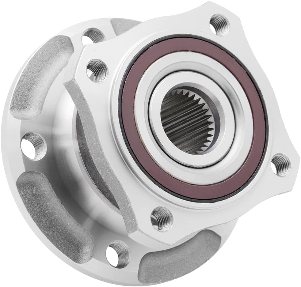 [2-Pack] 500027H - REAR Driver and Passenger Side Pre-Pressed Premium Wheel Hub Bearing Assembly Compatible With 2011-2017 BMW X3, 2015-2018 BMW X4