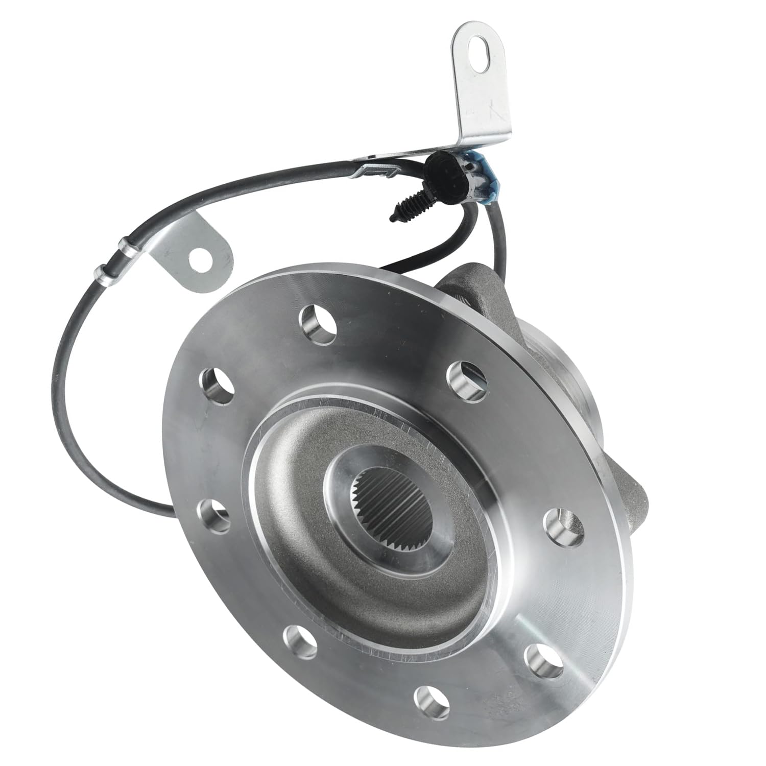 Detroit Axle - 4WD Front Wheel Bearing Hubs for 96-20 Chevy GMC K1500 K2500 Suburban K3500, Replacement 1996 1997 1998 1999 2000 K2500 K3500 [Old Body Style], Wheel Bearing and Hubs Assembly Set