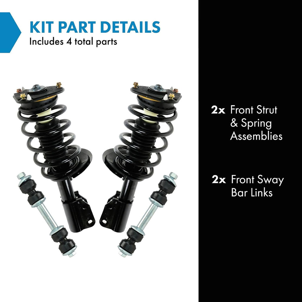 TRQ Front Suspension Kit Compatible with 1998-2005 Buick Park Avenue 1998-1999 Riviera
