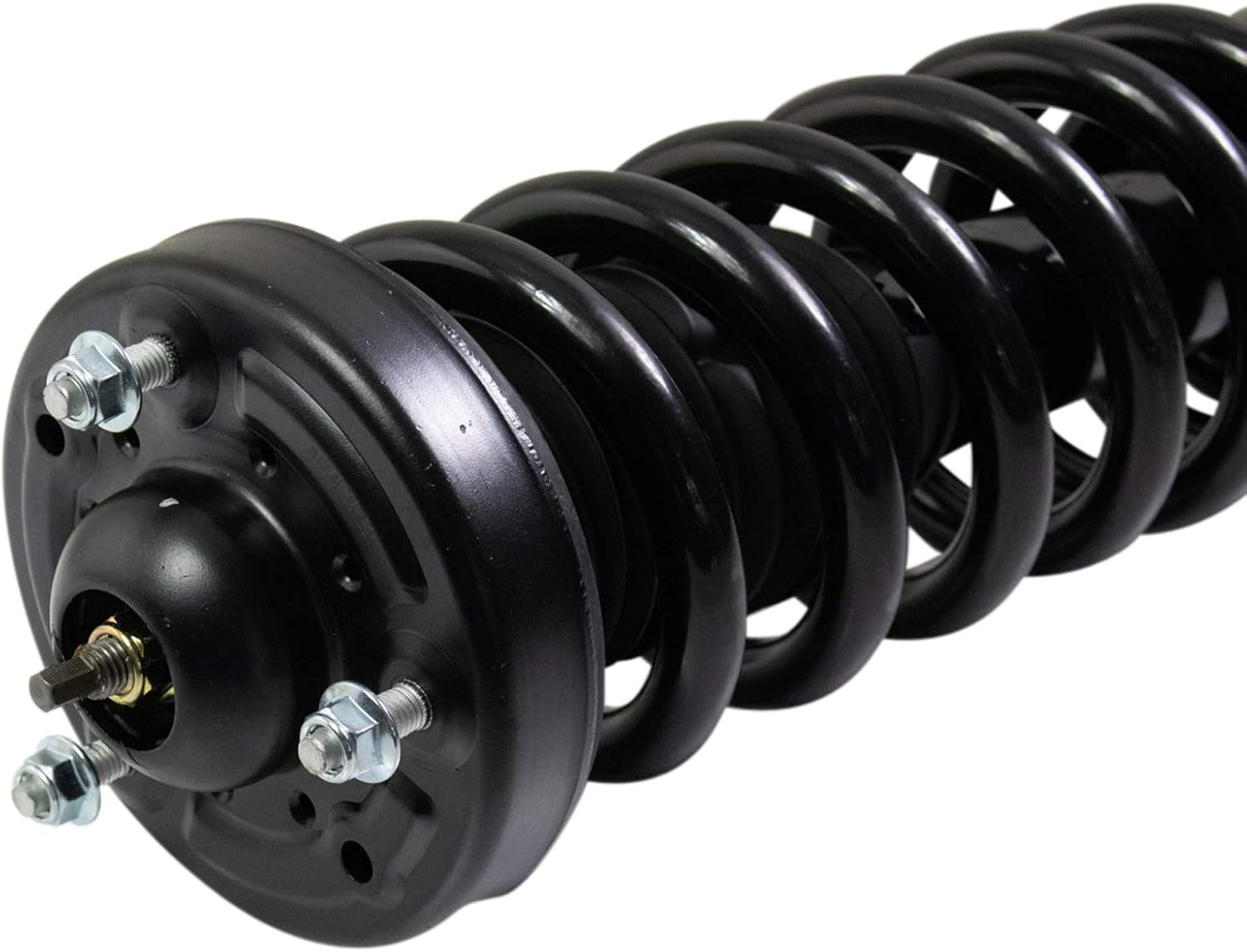 TRQ Front Suspension Kit Shock & Spring Strut Assembly Sway Bar Stabilizer Link Compatible with 2015-2020 Ford F-150