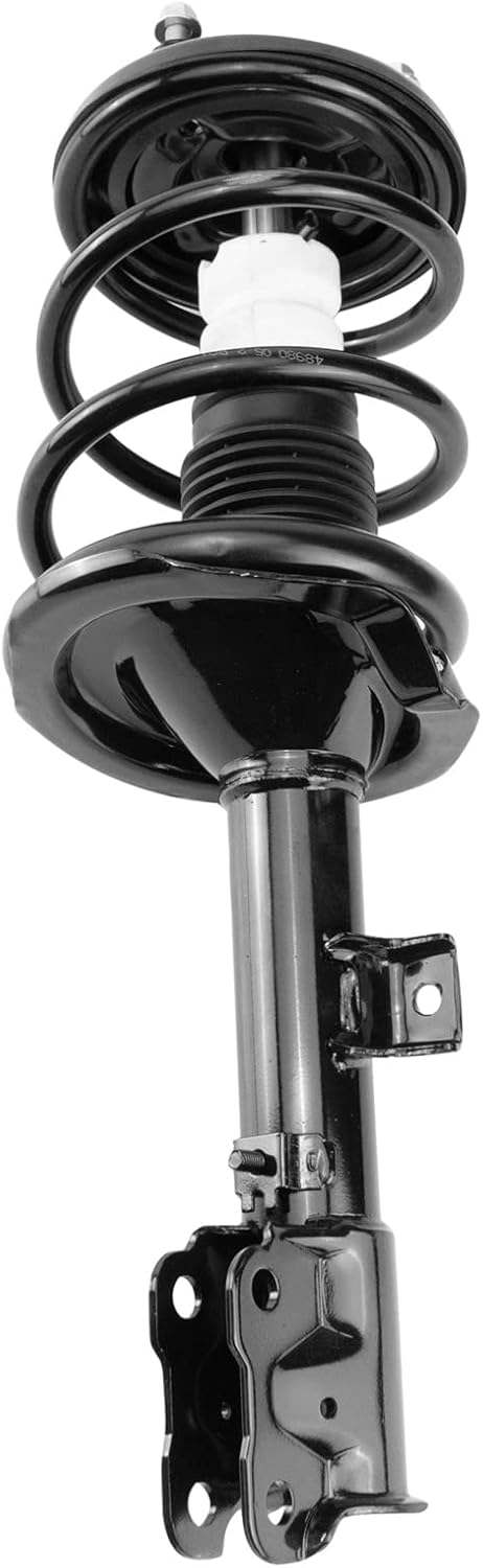 TRQ Front Suspension Kit Complete Strut & Coil Spring Assembly Sway Bar Stabilizer Link Compatible with 2008-2013 Mitsubishi Outlander