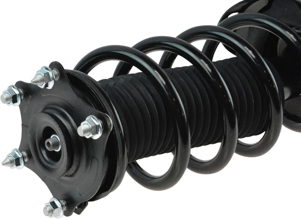 TRQ Front Suspension Kit Complete Strut & Coil Spring Assembly Sway Bar Stabilizer Link Compatible with 2007-2012 Acura RDX