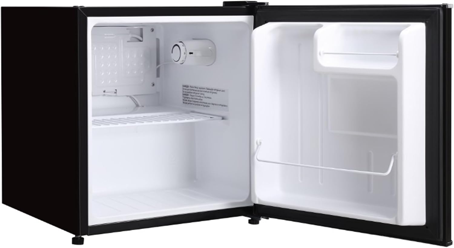 Magic Chef 1.7-cu. ft. Mini Fridge in Black, Small Compact All Refrigerator with No Freezer for Bedroom, Apartment, Dorm Room, Office