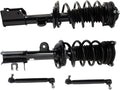 TRQ Front Suspension Kit Complete Strut & Coil Spring Assembly Sway Bar Stabilizer Link for 2015-2021 Jeep Renegade