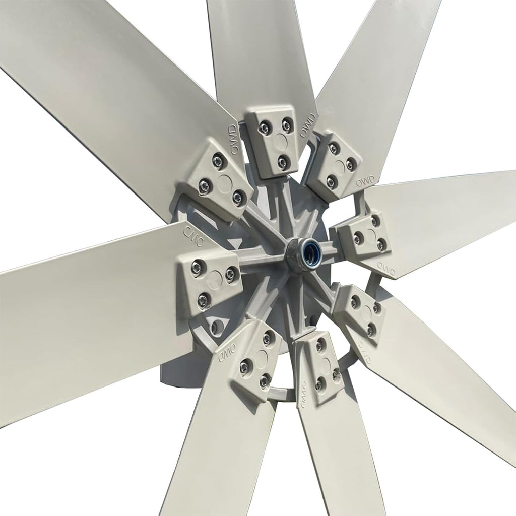 12000W Home Wind Generator - Magnetic Levitation Turbine, 8-Blade Low RPM Windmill, Efficient 12V Electricity Controller for Sustainable Energy Solutions