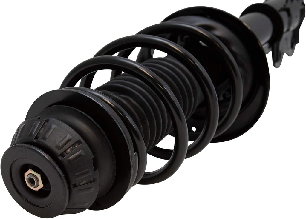 TRQ Front Suspension Kit Complete Strut & Coil Spring Assembly Sway Bar Stabilizer Link Compatible with 2012-2015 Toyota Yaris