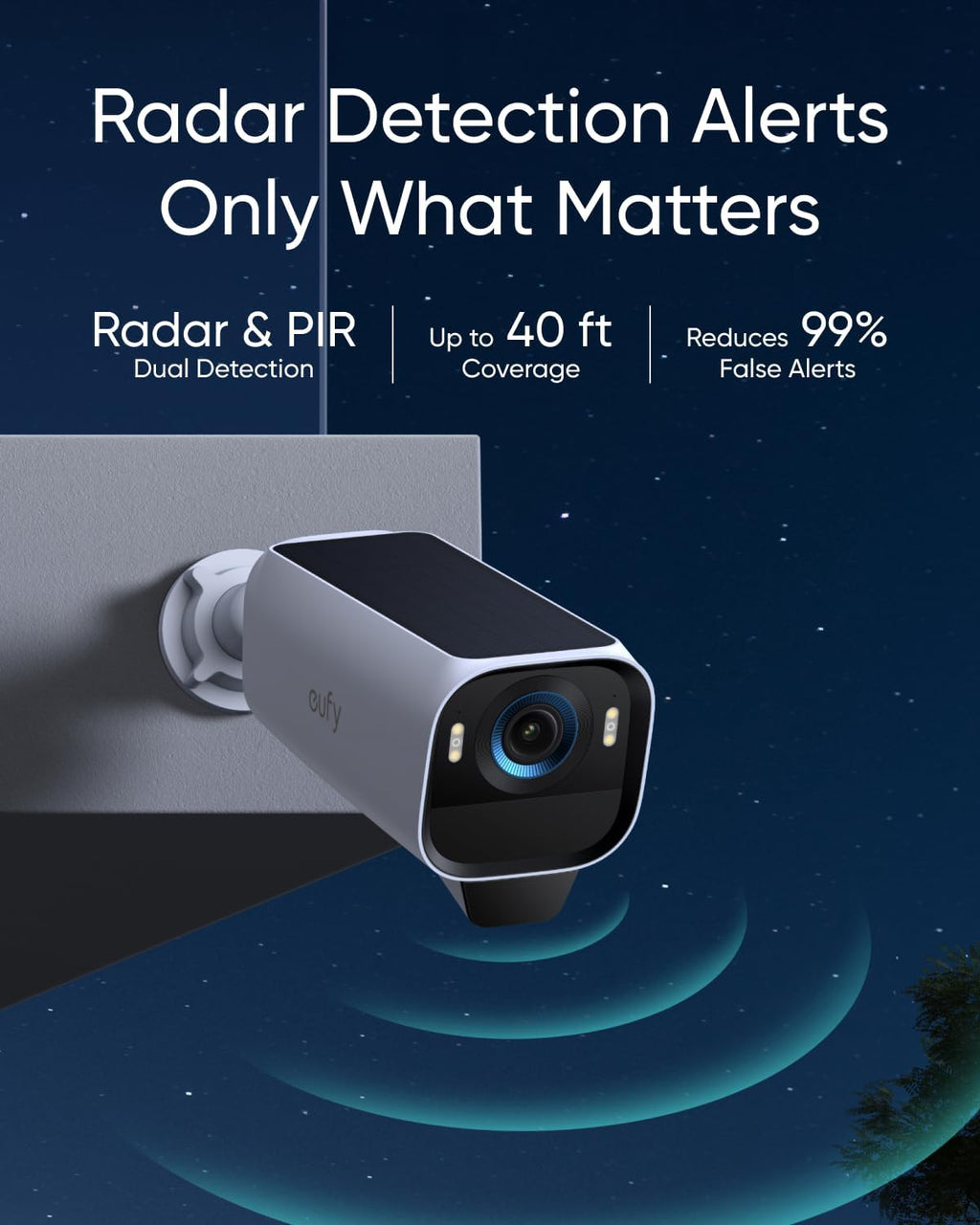 eufy Security eufyCam S3 Pro 4-Cam Kit + SoloCam S340, Solar Camera Outdoor Wireless, MaxColor Night Vision, 4K Security Camera with Solar Panel, 360° Pan & Tilt Surveillance, No Blind Spots