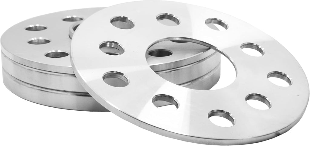 Full Set Of Staggered (2) 5mm + (2) 12mm Thick Wheel Spacers + Black 12x1.5 Racing 90mm Stud Conversion Kit Works With BMW E36 E46 E90 E92 E64 E23 E32 E38 E31 128i 1M 328I 330i 525i 540i 635i 73