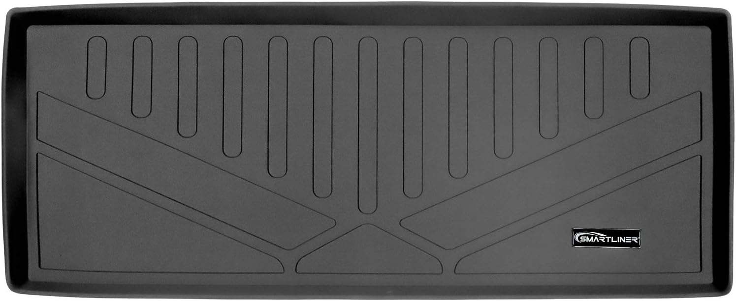 SMARTLINER Cargo Trunk Liner Floor Mat Behind 3rd Row for 2007-2016 GMC Acadia