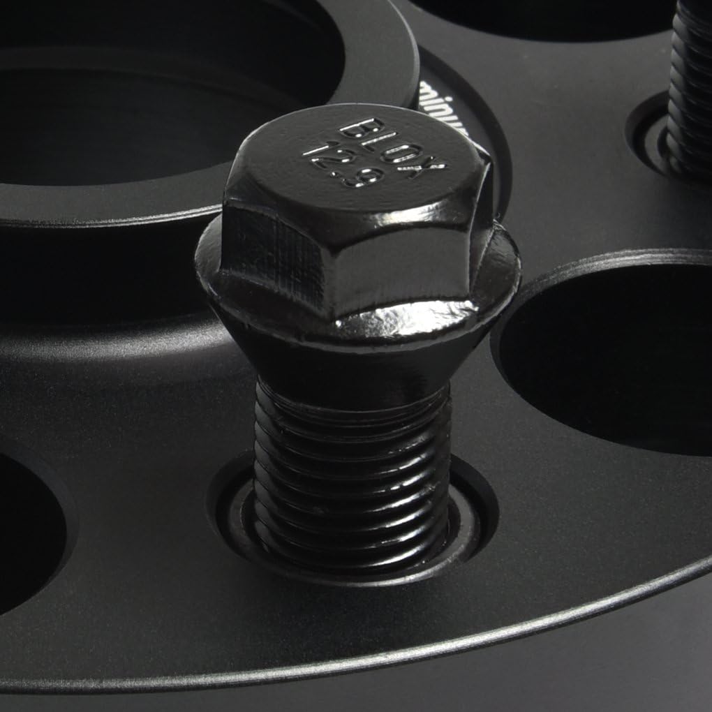 5x112 Hub Centric Wheel Spacers CB57.1 2Pcs 35MM for Audi R8 TTS VW CC Golf R GTI MK5 MK6 MK7 Passat Jetta with M14x1.5 bolts