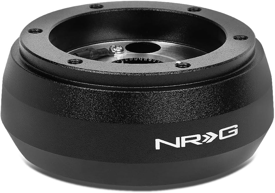 Generic NRG Innovations SRK-185H Steering Wheel Short Hub Adapter Kit + LED Keychain Flashlight, black (NRG-SRK-185H)