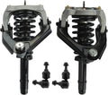 TRQ Front Suspension Kit Compatible with 1999-2000 Chrysler Cirrus 2001-2006 Sebring 1999-2006 Dodge Stratus Plymouth Breeze