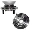 Detroit Axle - Rear Wheel Hub and Bearings Assembly Replacement for 1992-1998 Hyundai Sonata 4 Lug w/ABS - 2pc Set