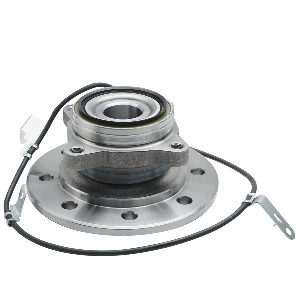 Detroit Axle - 4WD Front Wheel Bearing Hubs for 96-20 Chevy GMC K1500 K2500 Suburban K3500, Replacement 1996 1997 1998 1999 2000 K2500 K3500 [Old Body Style], Wheel Bearing and Hubs Assembly Set