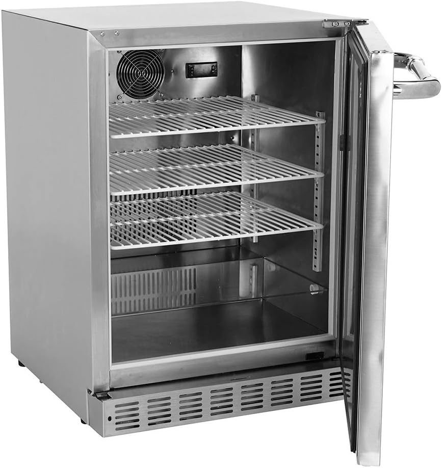 Bull Outdoor Products 13700 Series II Outdoor Refrigerator, Stainless Steel