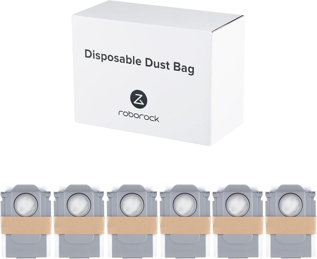 roborock Qrevo Edge Robot Vacuum and Mop Combo with 6 Packs Disposable Dust Bags Bundle