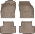 WeatherTech FloorLiner HP Custom Fit Floor Mats for Audi S3, A3 Sportback e-tron, A3-1st & 2nd Row (45496-1-2IM), Tan