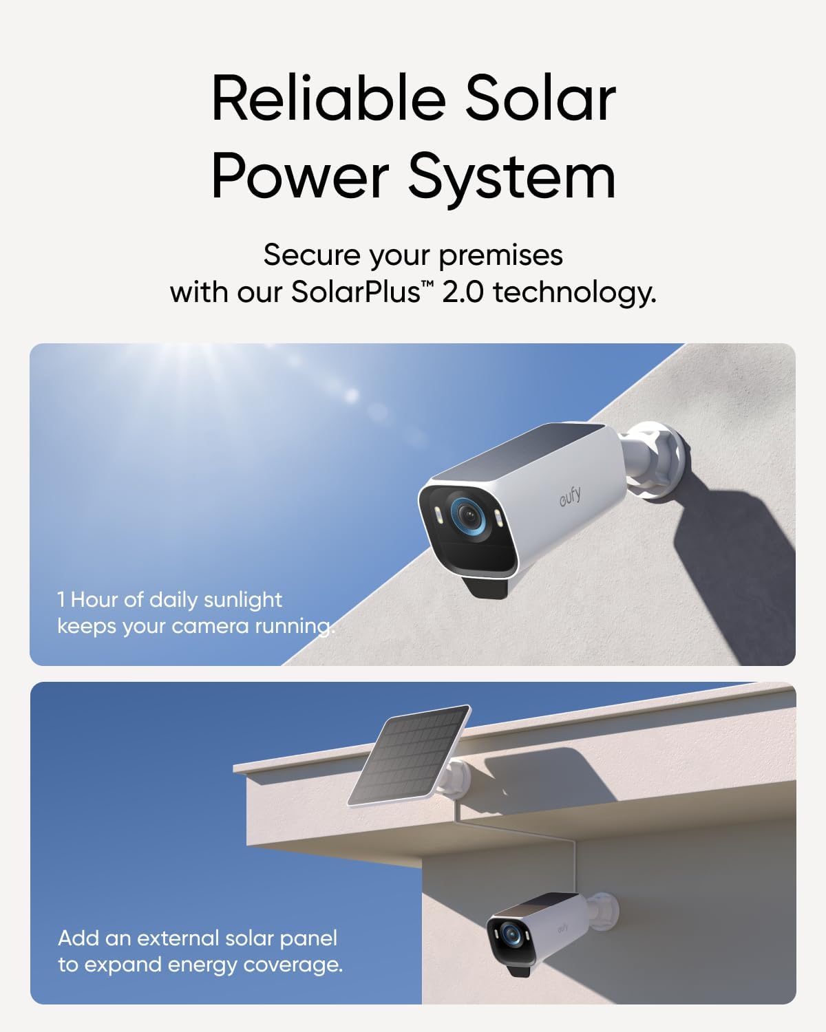 eufy Security eufyCam S3 Pro 4-Cam Kit + SoloCam S340, Solar Camera Outdoor Wireless, MaxColor Night Vision, 4K Security Camera with Solar Panel, 360° Pan & Tilt Surveillance, No Blind Spots